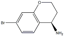 (R)-7-bromochroman-4-amine 结构式