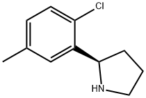 (2R)-2-(2-CHLORO-5-METHYLPHENYL)PYRROLIDINE