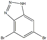 4,6-Dibromo-1H-benzotriazole 结构式