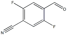 4-氰基-2,5-二氟苯甲醛 结构式