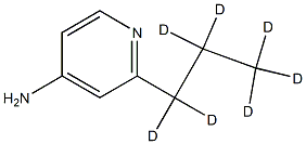 4-Amino-2-(n-propyl-d7)-pyridine 结构式