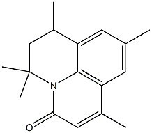 1,5,5,7,9-pentamethyl-6,7-dihydropyrido[3,2,1-ij]quinolin-3(5H)-one 结构式