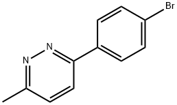 3-(4-溴苯基)-6-甲基哒嗪 结构式