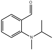 2-[甲基(丙-2-基)氨基]苯甲醛 结构式