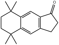 5,5,8,8-四甲基-2,3,5,6,7,8-六氢-1H-环戊二烯并[B]萘-1-酮 结构式