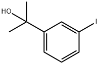 2-(3-碘苯基)丙-2-醇 结构式