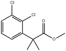 methyl 2-(2,3-dichlorophenyl)-2-methylpropanoate 结构式