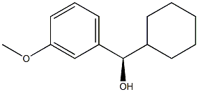 (R)-Cyclohexyl(3-methoxyphenyl)methanol 结构式