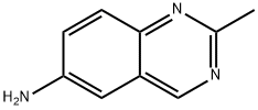 2-甲基喹唑啉-6-胺 结构式