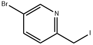 5-bromo-2-(iodomethyl)pyridine 结构式