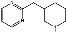 2-(piperidin-3-ylmethyl)pyrimidine 结构式