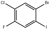 1-溴-5-氯-4-氟-2-碘苯 结构式