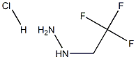 (2,2,2-三氟乙基)肼盐酸盐 结构式