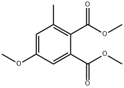 Dimethyl 5-methoxy-3-methylphthalate 结构式