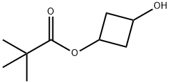 3-HYDROXYCYCLOBUTYL PIVALATE 结构式