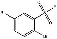 2,5-Dibromobenzenesulfonyl fluoride 结构式