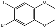 1-溴-2-氟-4,5-二甲氧基苯 结构式