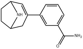 3-((1R,5S)-8-azabicyclo[3.2.1]oct-2-en-3-yl)benzamide 结构式