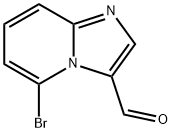 5-溴咪唑并[1,2-A]吡啶-3-甲醛 结构式