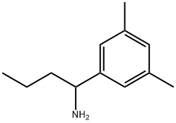 1-(3,5-二甲基苯基)丁-1-胺 结构式