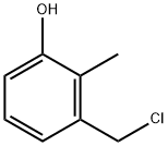 3-(氯甲基)-2-甲基苯酚 结构式