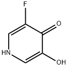 3-Fluoro-5-hydroxypyridin-4(1H)-one 结构式
