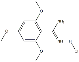 2,4,6-三甲氧基苯甲酰胺盐酸盐 结构式