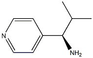 R-(4-吡啶基)-2-甲基-1-丙胺 结构式