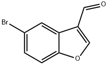 5-溴-3-苯并呋喃甲醛 结构式