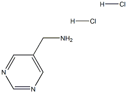 5-嘧啶甲胺盐酸盐 结构式