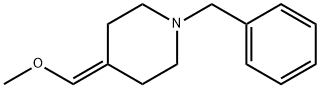 1-苄基-4-(甲氧基亚甲基)哌啶 结构式