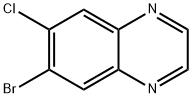 6-溴-7-氯喹喔啉 结构式