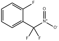 1-(二氟硝基甲基)-2-氟苯 结构式