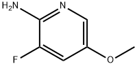 3-Fluoro-5-methoxypyridin-2-amine 结构式