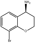(4S)-8-BROMOCHROMANE-4-YLAMINE 结构式