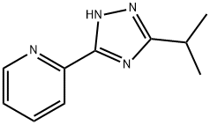 2-[3-(丙-2-基)-1H-1,2,4-三唑-5-基]吡啶 结构式