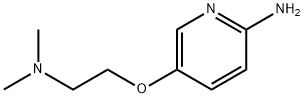 5-(2-(二甲氨基)乙氧基)吡啶-2-胺 结构式