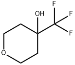 4-(三氟甲基)四氢吡喃-4-醇 结构式