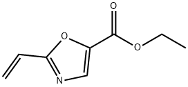 2-乙烯基噁唑-5-羧酸乙酯 结构式