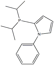 2-(二异丙基膦)-1-苯基吡咯 结构式