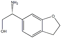 (2R)-2-AMINO-2-(2,3-DIHYDROBENZO[3,4-B]FURAN-6-YL)ETHAN-1-OL 结构式