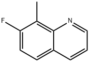 7-氟-8-甲基喹啉 结构式