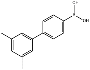 3,5-二甲基联苯-4-硼酸 结构式