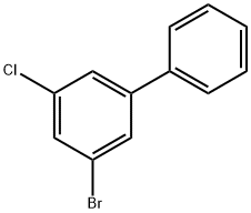 3-溴-5-氯-1,1'-联苯 结构式