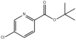 5-氯吡啶-2-甲酸叔丁酯 结构式