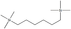 1,6-双(三甲基硅基)己烷 结构式