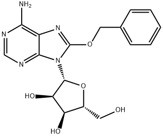 8-Benzyloxyadenosine 结构式