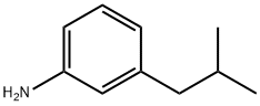 3-异丁基苯胺 结构式