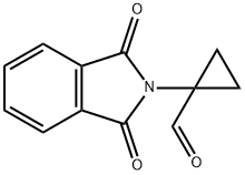 1-(1,3-dioxoisoindolin-2-yl)cyclopropanecarbaldehyde 结构式