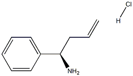 (R)-1-苯基丁-3-烯-1-胺盐酸盐 结构式